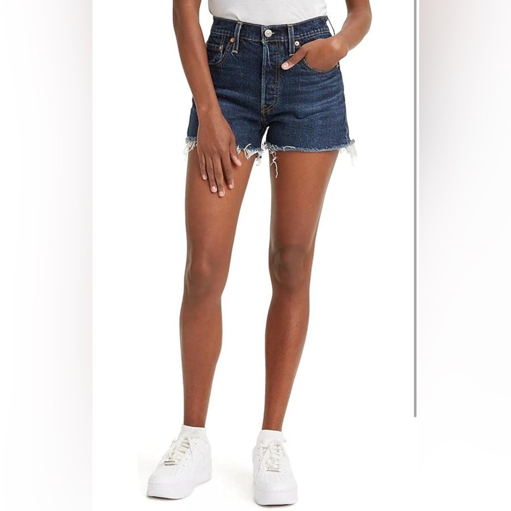 Levi's Women's 501 Original Shorts denim high rise